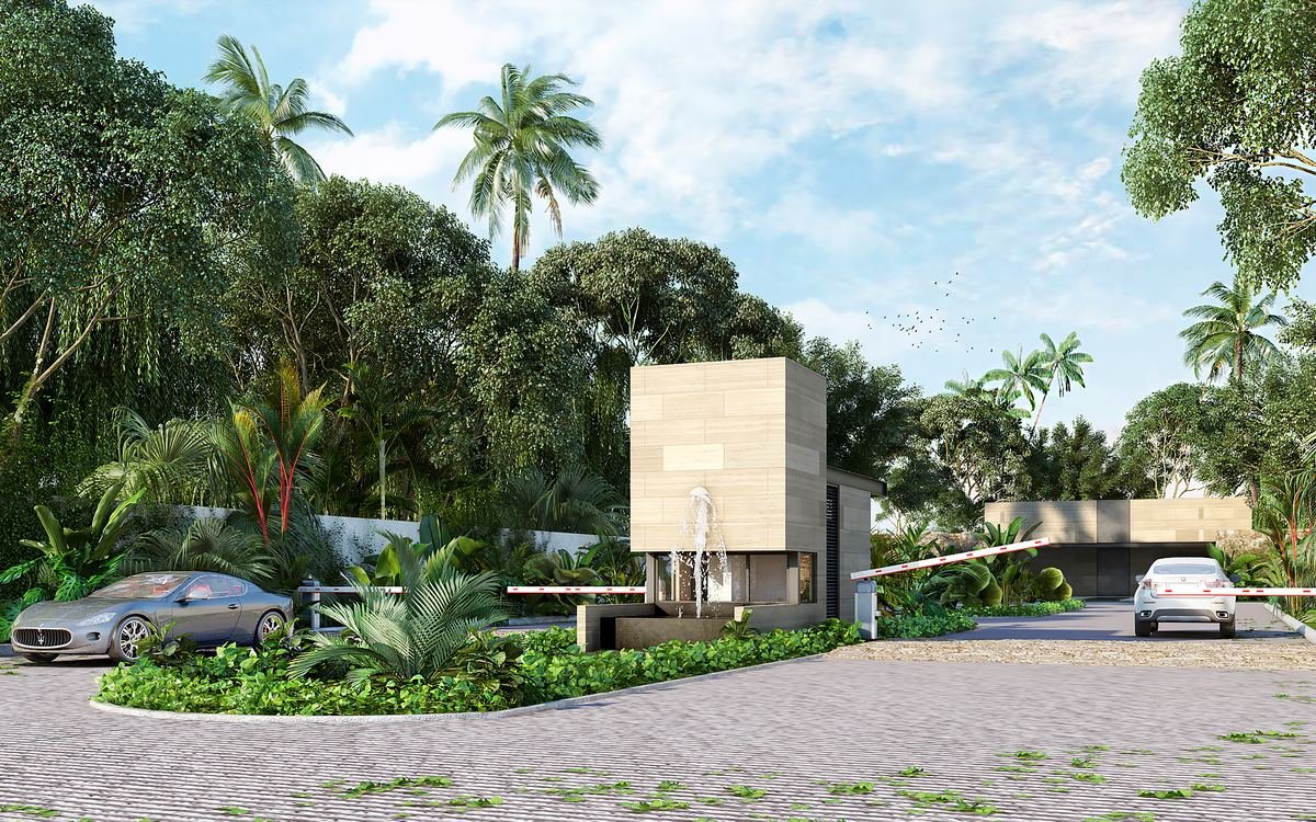 Palma gated entrance