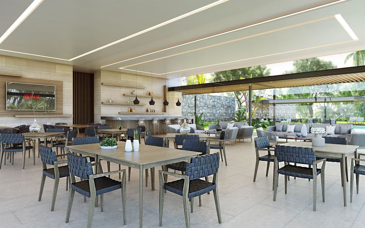 Palma clubhouse social area