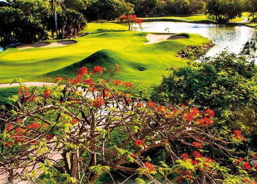 Playacar 18-hole golf course next to Vi-Ha 36