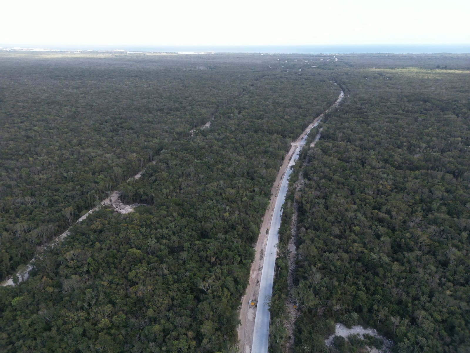 Aerial photo of the Selvamia phase at Xpu-Ha Beach, Riviera Maya