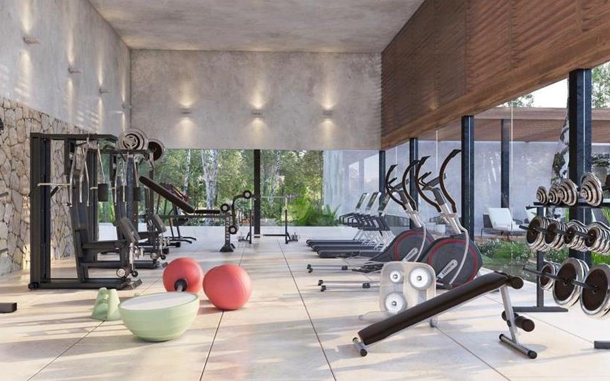 Gym at the Xpu-Ha Beach sports club